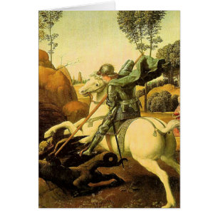 Raphael "St George et le dragon" (circa 1505)