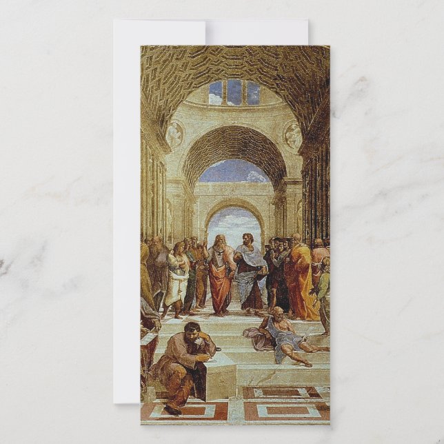 Raphael's "The School of Athens" Détail vers 1511 (Devant)