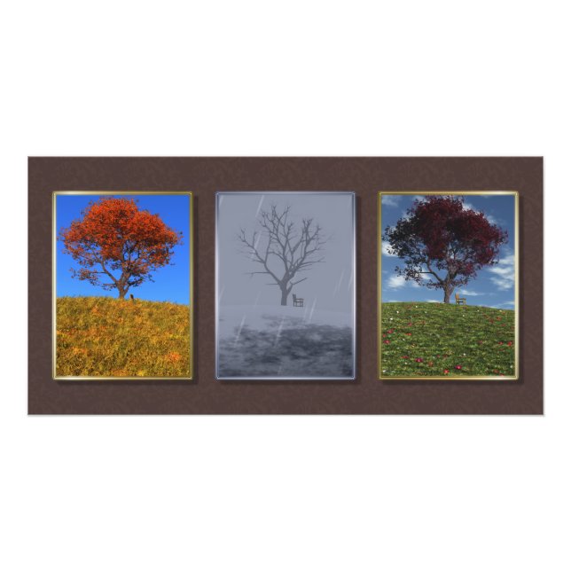 Rapidement voler les années Triptych Photo Imprime (Devant)