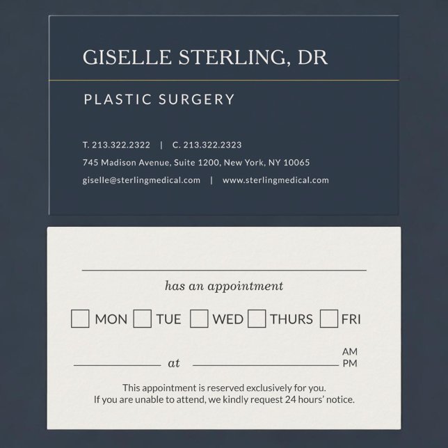 Rappel de rendez-vous au cabinet de chirurgie plas (Créateur téléchargé)
