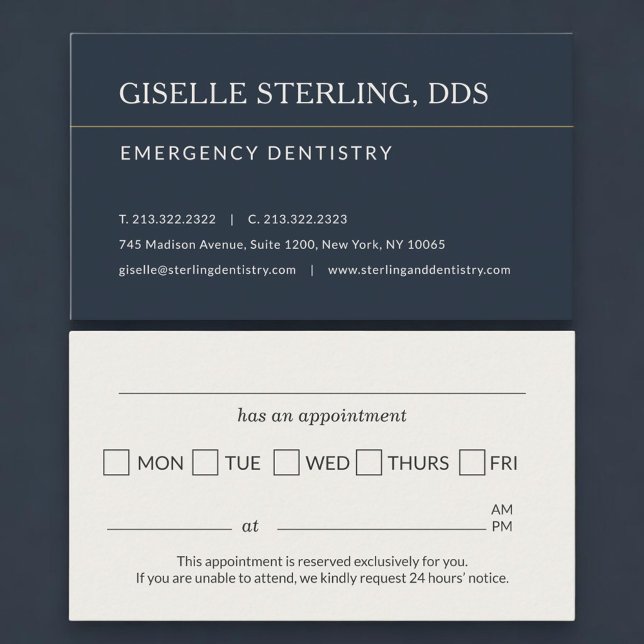 Rappel de rendez-vous au cabinet de dentisterie d' (Créateur téléchargé)
