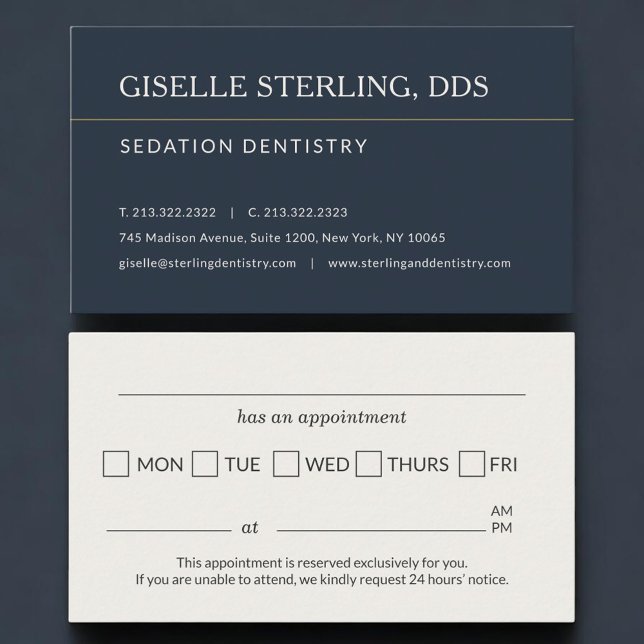 Rappel de rendez-vous au cabinet de dentisterie sé (Créateur téléchargé)