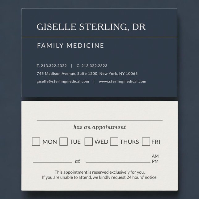 Rappel de rendez-vous au cabinet de médecin de fam (Créateur téléchargé)