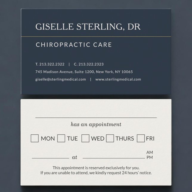 Rappel de rendez-vous au cabinet du docteur chirop (Créateur téléchargé)