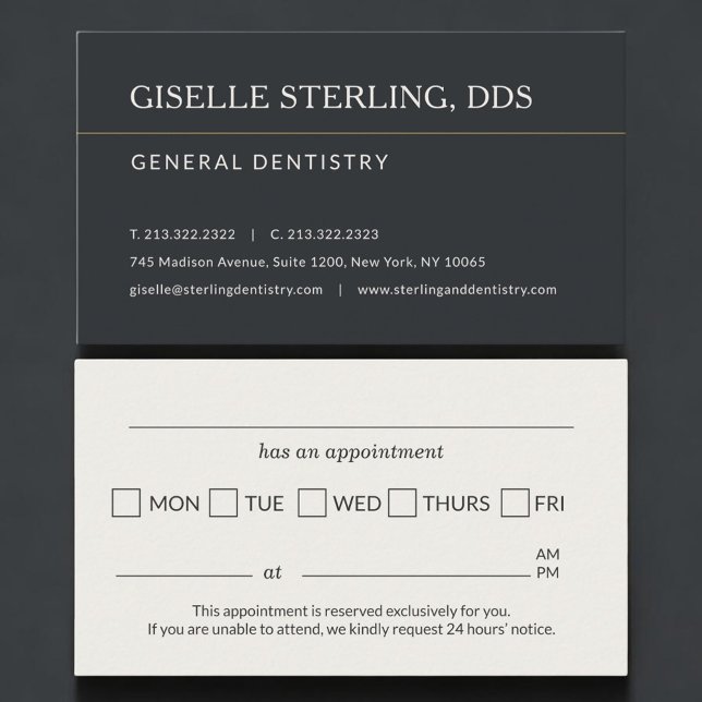 Rappel de rendez-vous chez le dentiste professionn (Créateur téléchargé)