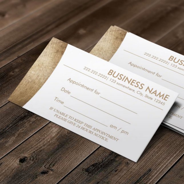 Rappel de rendez-vous moderne Gold élégant (Créateur téléchargé)