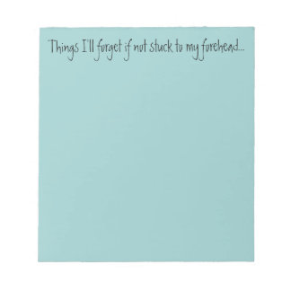 Rappels sur les blocs-notes