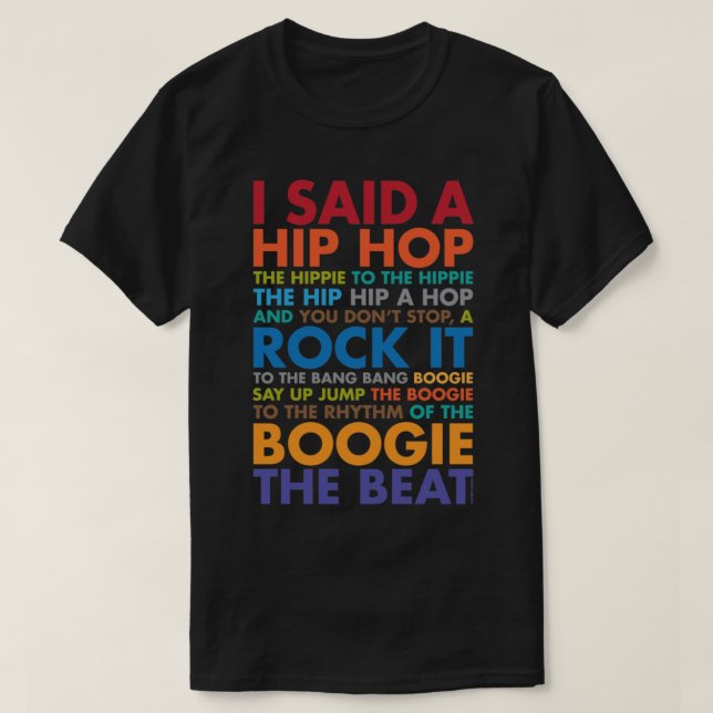 Rappers Delight Essential T-Shirt (Design devant)
