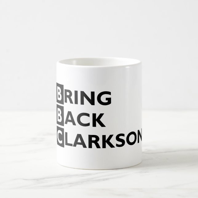 Rapportez la tasse de Clarkson (Centre)