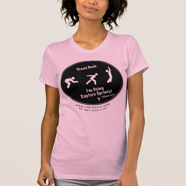 Rapportez Sprintz ! (Rose) par Troy Goss T-Shirt (Devant)
