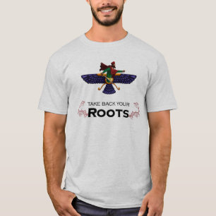 Rapportez vos racines - le T-shirt du guerrier