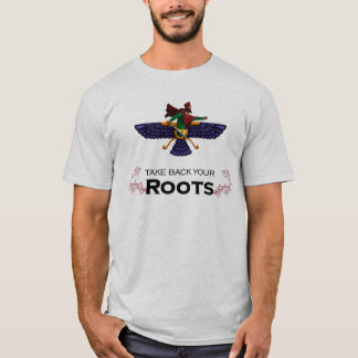 Rapportez vos racines - le T-shirt du guerrier