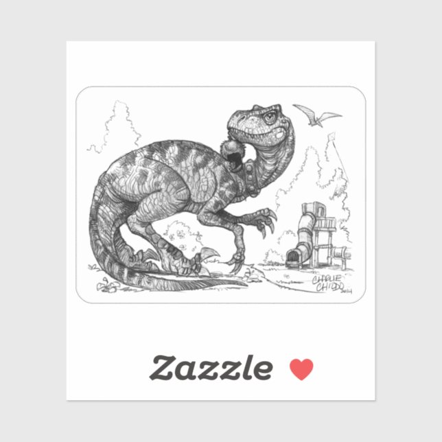 Raptor PygmyPets - Sticker (Feuille)