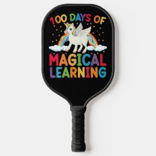 Raquette De Pickleball 100 Jours De Magical Learning School Unicorn Girls