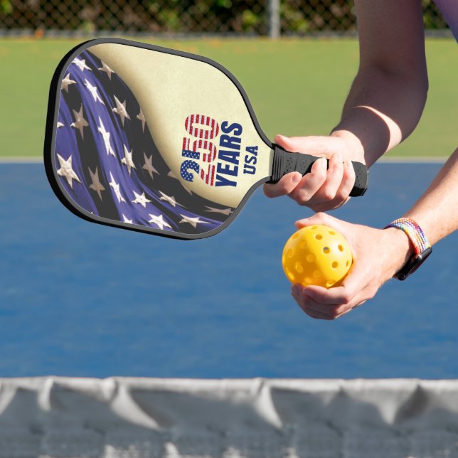 Raquette De Pickleball 250 Years American Independence Birthday (Insitu)