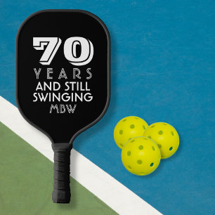 Raquette De Pickleball 70 Ans Toujours En Changement Du Texte Personnalis