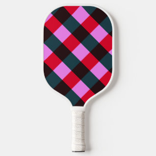 Raquette de Pickleball à Carreaux Modernes
