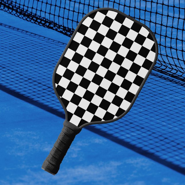 Raquette De Pickleball À damiers couleur personnalisée (Créateur téléchargé)