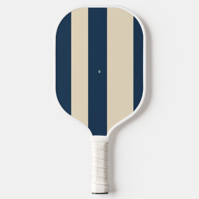 Raquette de Pickleball à rayures rétro Harbour Pla (Recto)