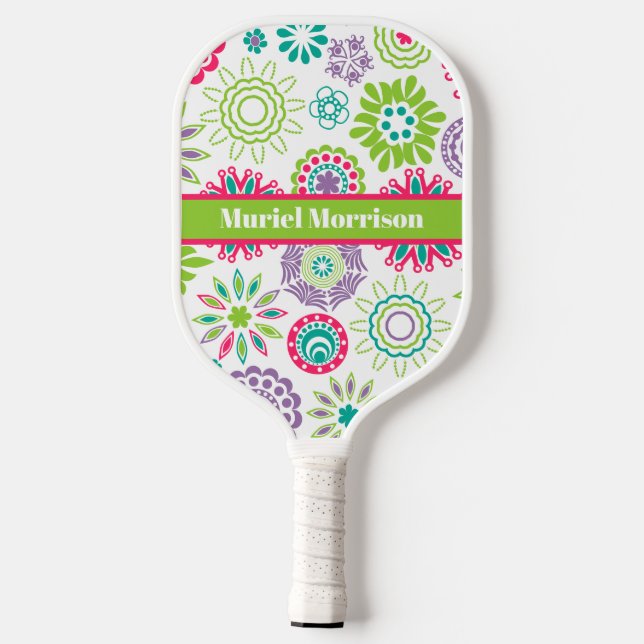 Raquette De Pickleball Abstrait Pickleball Princess Pickleball Pad (Verso)