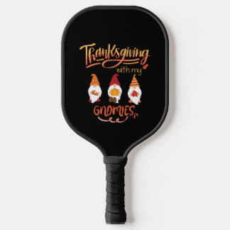 Raquette De Pickleball Action de grâce avec mes Gnomies139