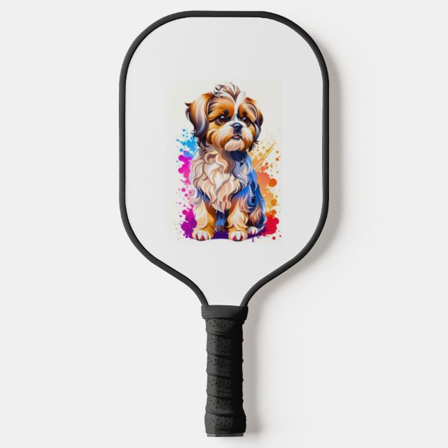 Raquette De Pickleball Adorable Shih Tzu (Recto)