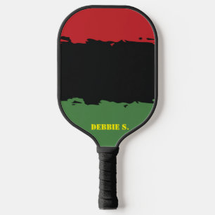 Raquette De Pickleball Afrique, Couleurs africaines, Personnalisé
