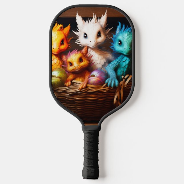 Raquette De Pickleball Ai Baby Dragons (Verso)