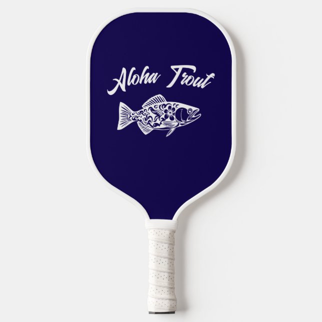 Raquette De Pickleball Aloha Trout-Blue Hawaiian (Recto)