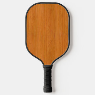 Raquette De Pickleball Ambre bambou apparence de grain de bois