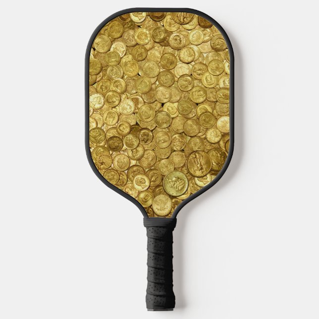 Raquette De Pickleball Ancienne collection de pièces d'or (Recto)