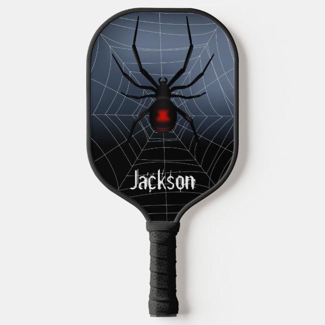 Raquette De Pickleball Araignée noire (Recto)