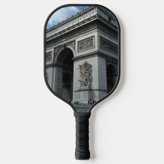 Raquette De Pickleball Arc de Triomphe Paris France Monument Architecture (Recto)