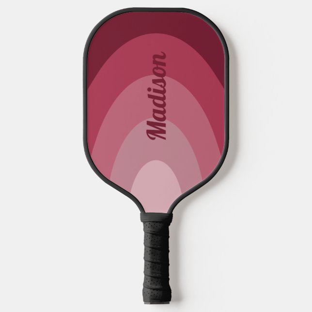 Raquette De Pickleball Arche rétro personnalisée (Recto)
