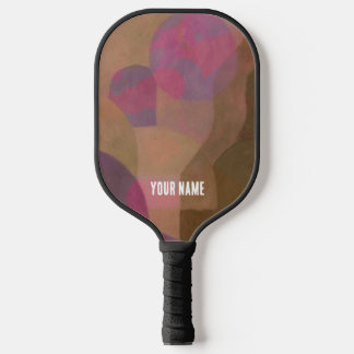 Raquette De Pickleball Arches Roses du désert - Géométrie Abstraite chaud