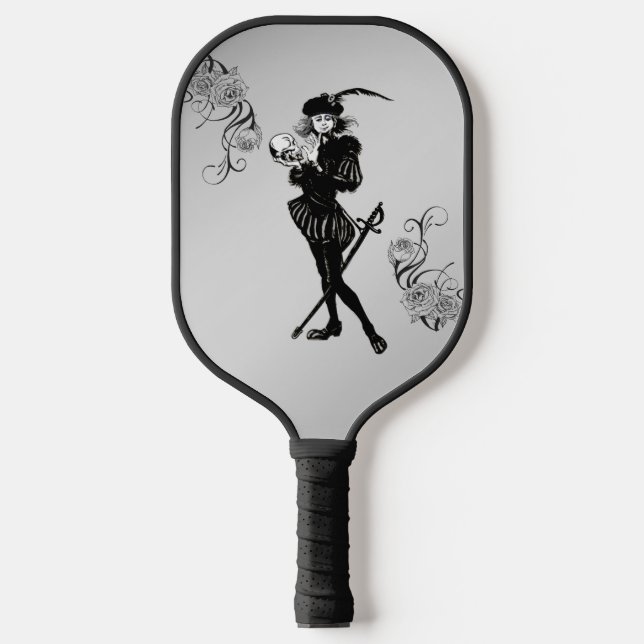 Raquette De Pickleball Argent Hamlet (Recto)
