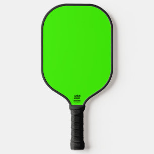 Raquette De Pickleball Arlequin Neon Vert Couleur Solide
