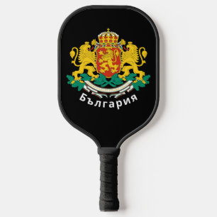 Raquette De Pickleball Armoiries de Bulgarie