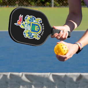 Raquette De Pickleball Armoiries de Jalisco, Mexique