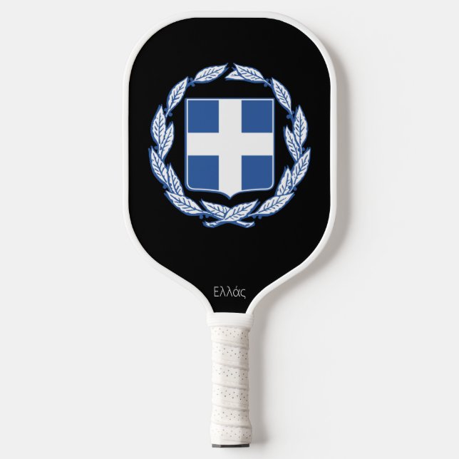 Raquette De Pickleball Armoiries de la Grèce (Recto)