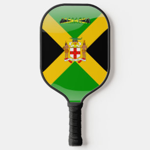 Raquette De Pickleball Armoiries de la Jamaïque