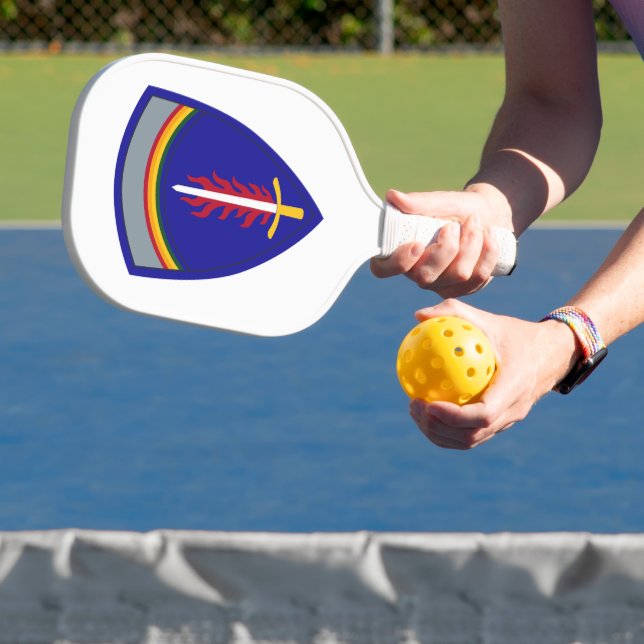 Raquette De Pickleball Army Europe USAREUR (Insitu)