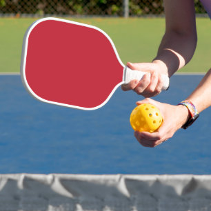 Raquette De Pickleball Arrière - plan rouge foncé