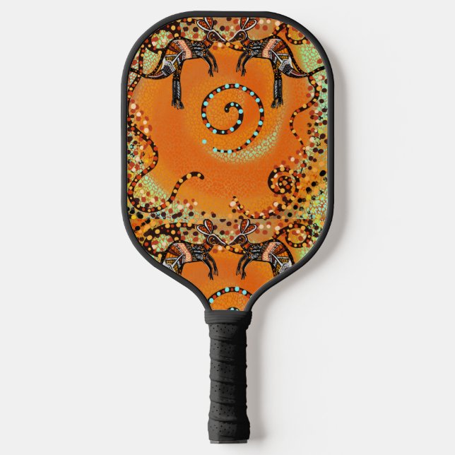 RAQUETTE DE PICKLEBALL ART AUSTRALIEN (Recto)