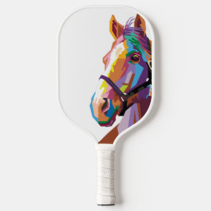 Raquette De Pickleball Art de la pop corse colorée