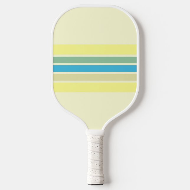 Raquette De Pickleball art moderne rayures (Recto)