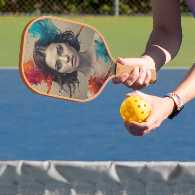 Raquette De Pickleball Art rétro Muse Pickleball Paddle (Insitu)