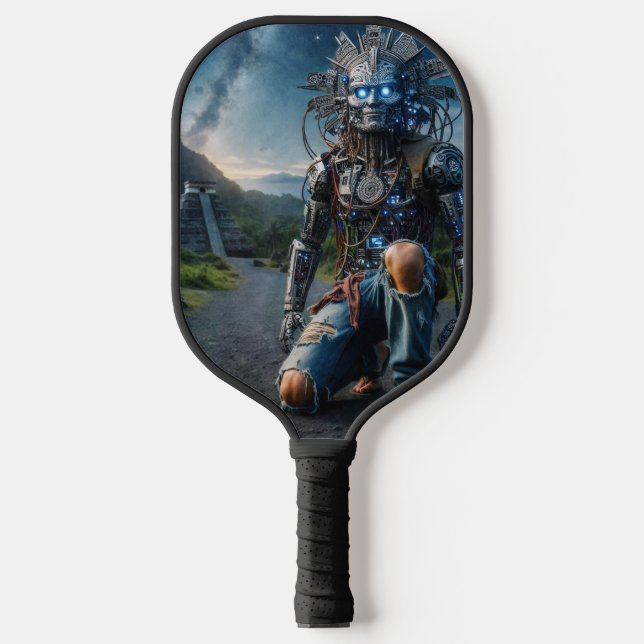 Raquette De Pickleball Astral Blue Jeans guerrier (Recto)