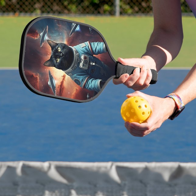 Raquette De Pickleball Astronaut de chat galactique (Insitu)