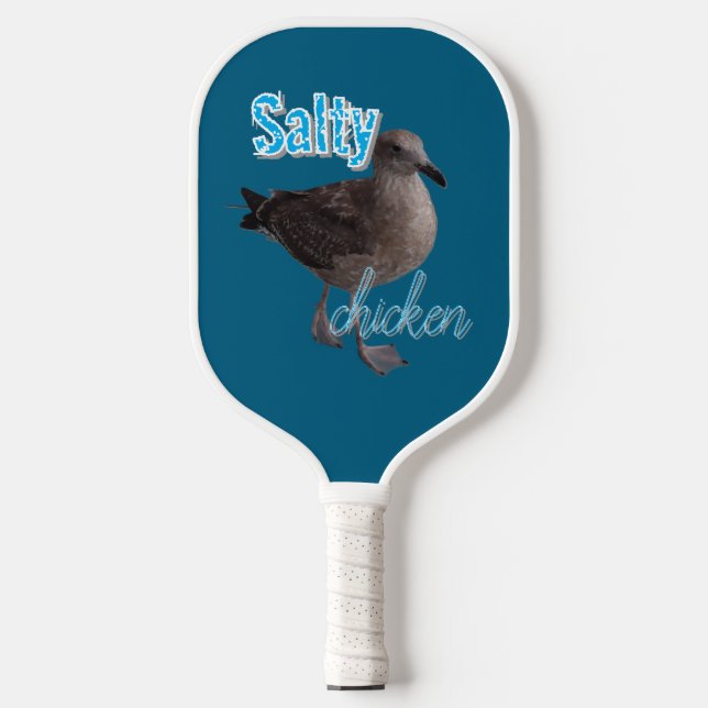 Raquette de pickleball au poulet salé (Recto)